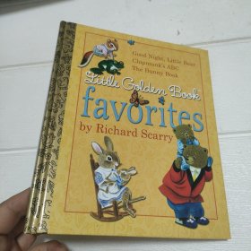 Little Golden Book Favorites by Richard Scarry斯凯瑞金色童书-我最喜欢的金色童书 英文原版