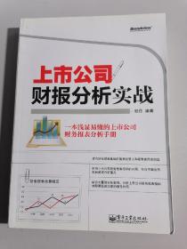 上市公司财报分析实战