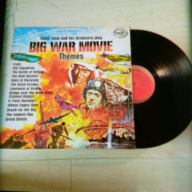 LP黑胶唱片 big war movie - 桂河大桥等经典战争电影原声合集 名曲名演奏 收藏佳品