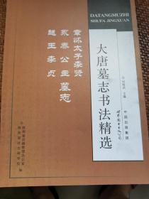 大唐墓志书法精选：章怀太子李贤、永泰公主、越王李贞墓志