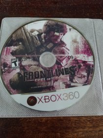 XBOX360游戏光盘 FRONTLINES