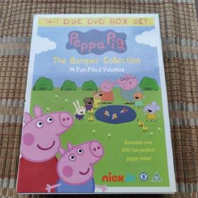 peppa pig the Bumper Collection 14 Fun-Filled Volumes 光盘15张 1盒