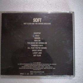 F2470  原版拆封CD 流行读立摇滚Soft Hot Club And Smoke Machine 帯侧标