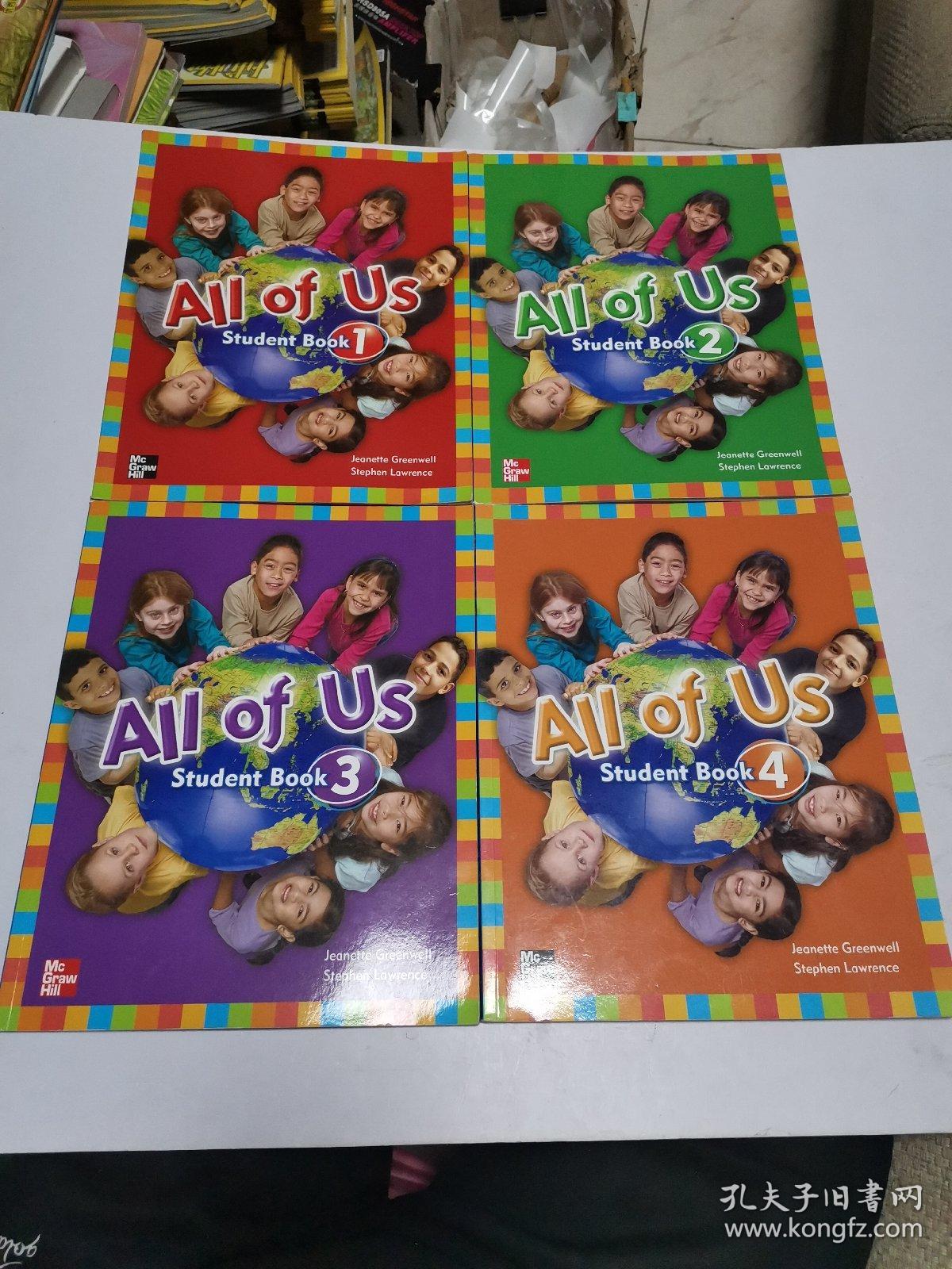 All of Us Student Book   (1-6)    6册合售 均含光盘