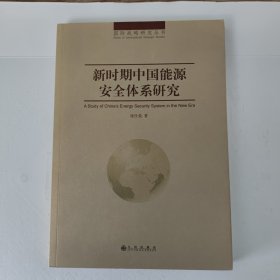 新时期中国能源安全体系研究