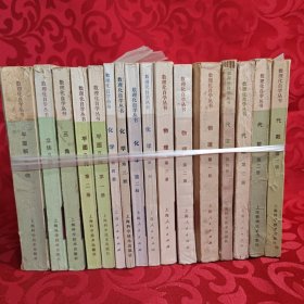 数理化自学丛书 16册合售（全17册，缺物理第四册）
