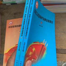 农民工权益保护法律法规常识 上、中、下，3册全，合售