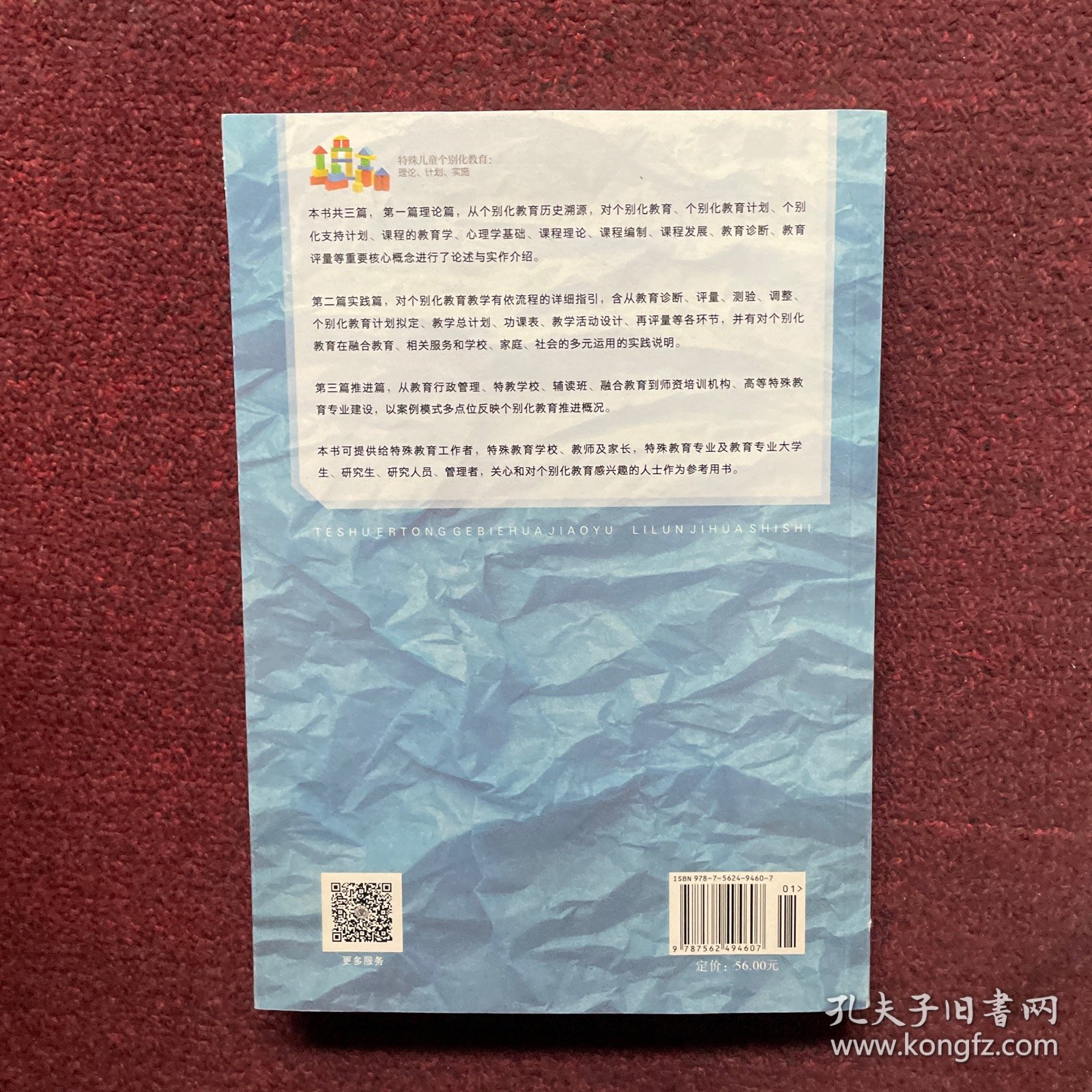 特殊儿童个别化教育： 理论、计划、实施