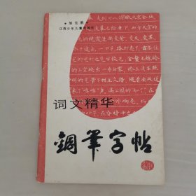 词文精华钢笔字帖