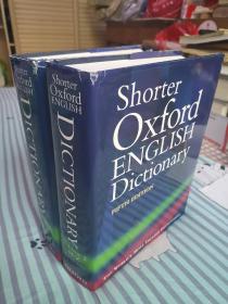Shorter Oxford English Dictionary 牛津英语词典简编本