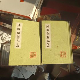 中国古典文学业书湯题祖诗文集