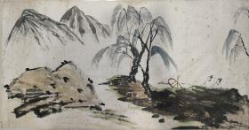 手绘，没落款，软片98 X 53