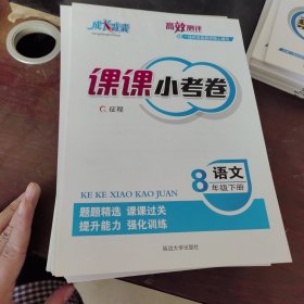 课课小考卷语文八年级下册