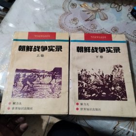 朝鲜战争实录 上下