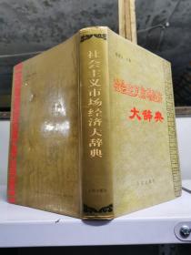 社会主义市场经济大辞典 16开精装本  包快递费