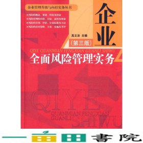 企业面风险管理实务第三版3版高立法经济管理出9787509634059