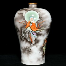 《精品放漏》雍正梅瓶——清代瓷器收藏g