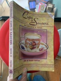 现货 Collectible Cups & Saucers, Identification & Values, Book III  英文原版   瓷器收藏 杯子和碟子