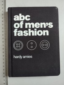 英文原版 ABC of Men's Fashion（《时尚男装入门》，布面精装，50开左右大小）