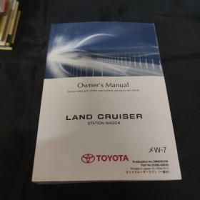 TOYOTA 丰田 用户手册 LAND CRUISER PRADO（全外文）
巨厚