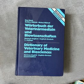 Bettina Mikhail.Michel Mikhail Worterbuch der Veterinarmedizin Dictionary of Veterinary Medicine and Biosciences