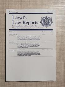 多期可选 Lloyd's law reports 2021年 单本价