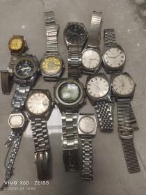 老机械手表（12合售）