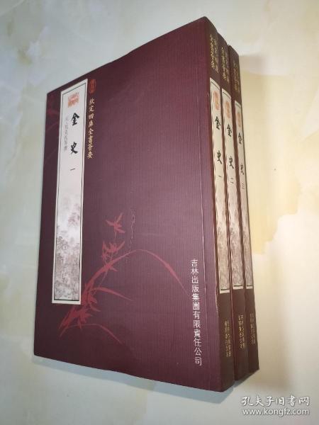 【正版】钦定四库全书：金史（全3册）