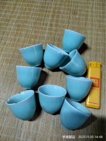 六七十年代酒盅9个