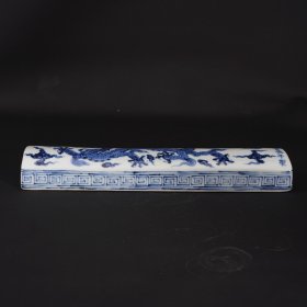 青花龙纹镇尺 规格 26*6*4cm