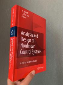 现货  英文原版   Analysis and Design of Nonlinear Control Systems: In Honor of Alberto Isidori