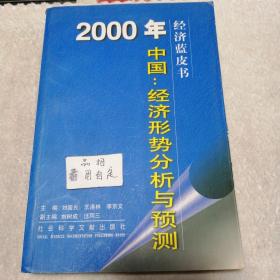 2000年中国：经济形势分析与预测