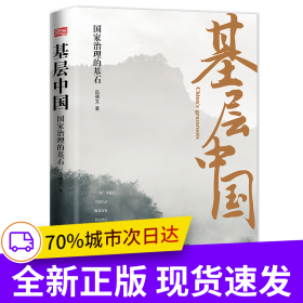 基層中國:國家治理的基石