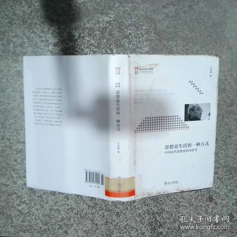 思想是生活的一种方式中国近代思想史的再思考  王汎森著 北京大学出版社