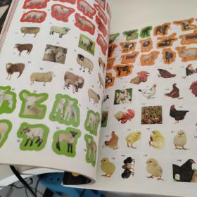 1000 Animal Stickers 1000个动物贴纸