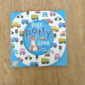 Boys' Potty Time with Reward Stickers