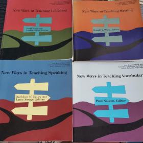 new ways in teaching speaking,NEW WAYS IN TEACHING VOCABULARY,new ways in teaching listening,new ways in teaching Writhing