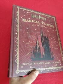 Harry Potter: Magical Places from the Films Jody Revensen Harper Design     （大16开，硬精装）     【详见图】