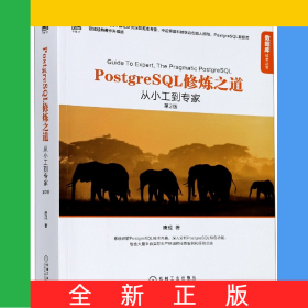 PostgreSQL修炼之道(从小工到专家第2版)/数据库技术丛书