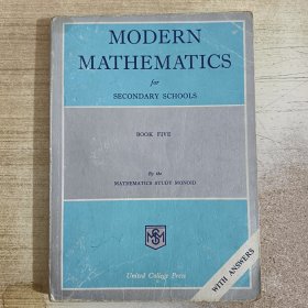Modern Mathematics for Secondary School Book Five