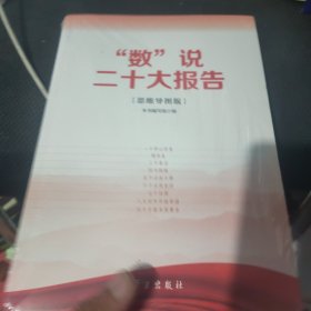 数说二十大报告思维导图版