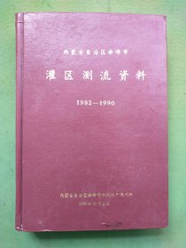 内蒙古自治区赤峰市灌区测流资料1982-1990