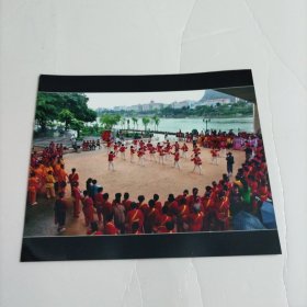 威風(fēng)鑼鼓（彩照）廣西攝影家協(xié)會副主席李家樹藝術(shù)攝影作品