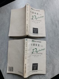 心理学史：20世纪心理通览 上下册