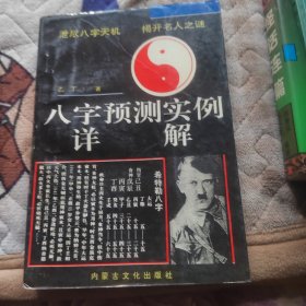 八字预测实例详解【正版 一版一印】