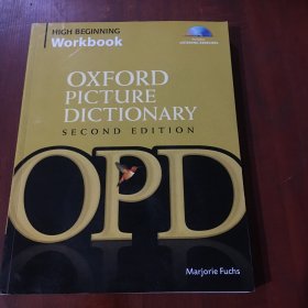 Oxford Picture Dictionary High Beginning Workbook (Book + 4 Audio CDs)牛津图片词典 英文原版