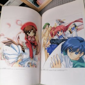 日版 COMIC PARTY VISUAL FUN BOOK こみっくパーティー ビジュアルファンブック 漫画同人会 视觉粉丝书 みつみ美里/甘露树/中村毅 角色设计&原画 资料设定集画集
