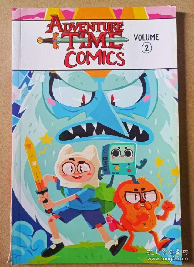 英文Adventure Time Comics Vol. 2 冒险时光漫画第2卷9-12岁