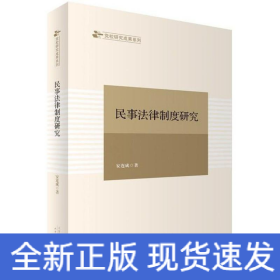 民事法律制度研究