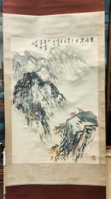 【云石】《鹿鸣翠谷图》(轴97*55cm )当代知名画家，擅长国画、山水画。中国美术家协会会员，作品多次参展获奖，备受大众喜爱。